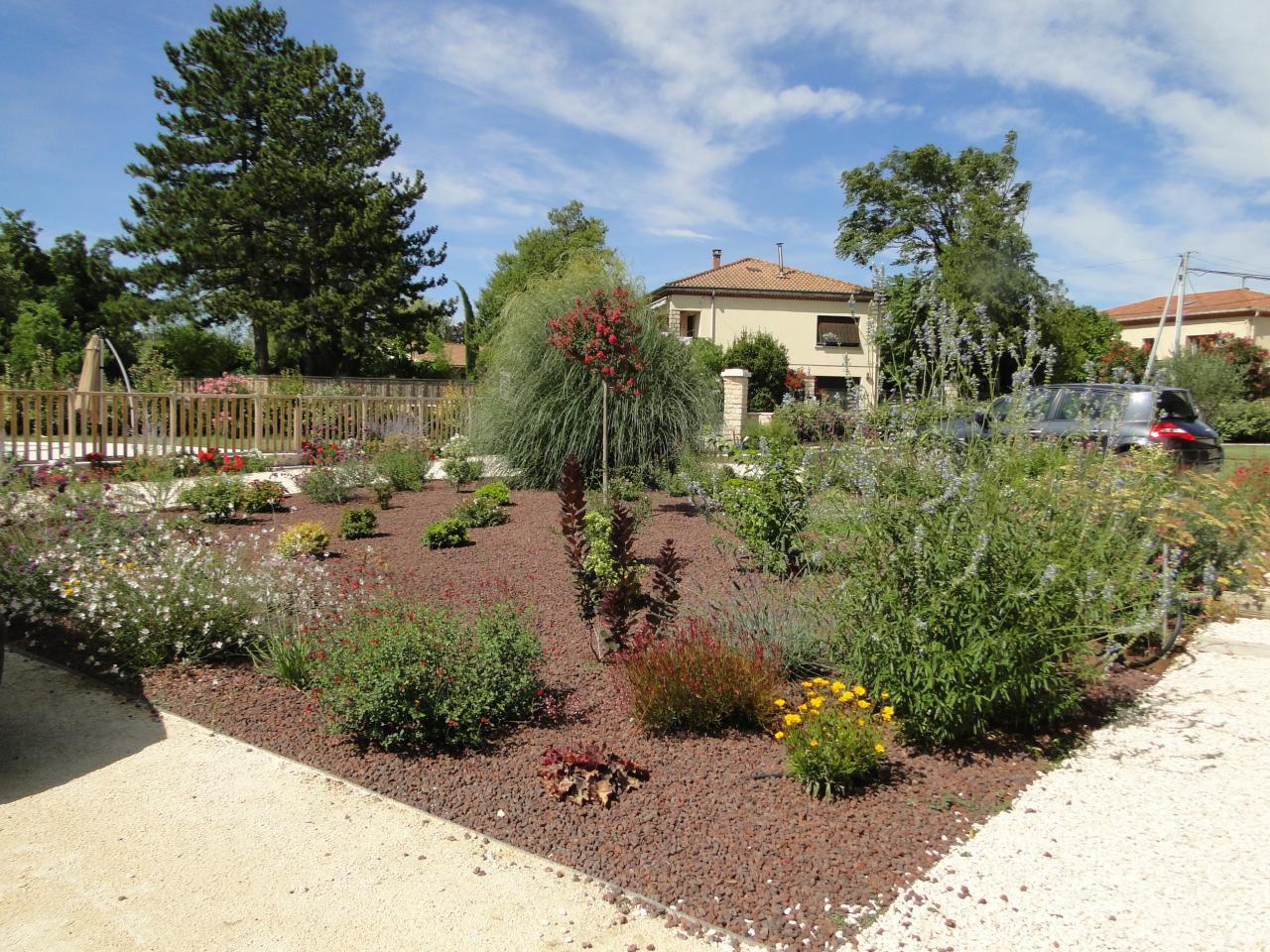 Réalisation d'un jardin